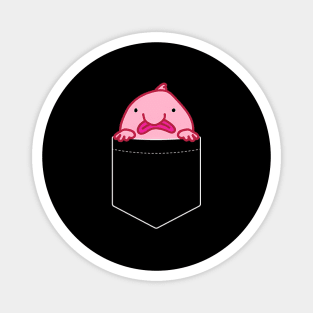 Blobfish Pocket Animal Magnet